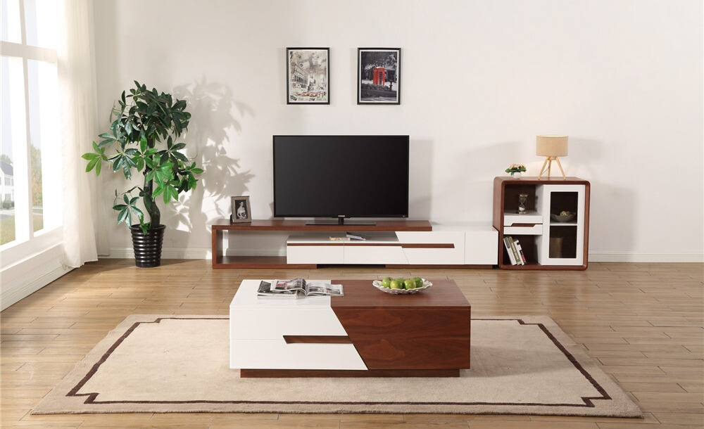 深扒简系客厅,北欧风电视柜诠释简雅净心生活