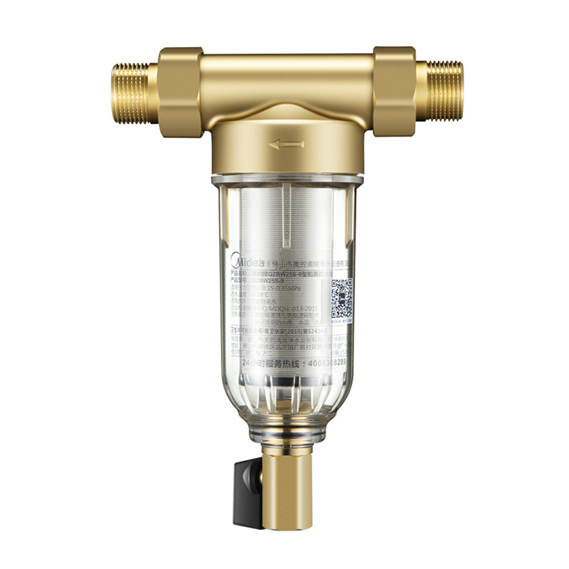 怎么喝水才安全?美的家用净水机前置过滤器体