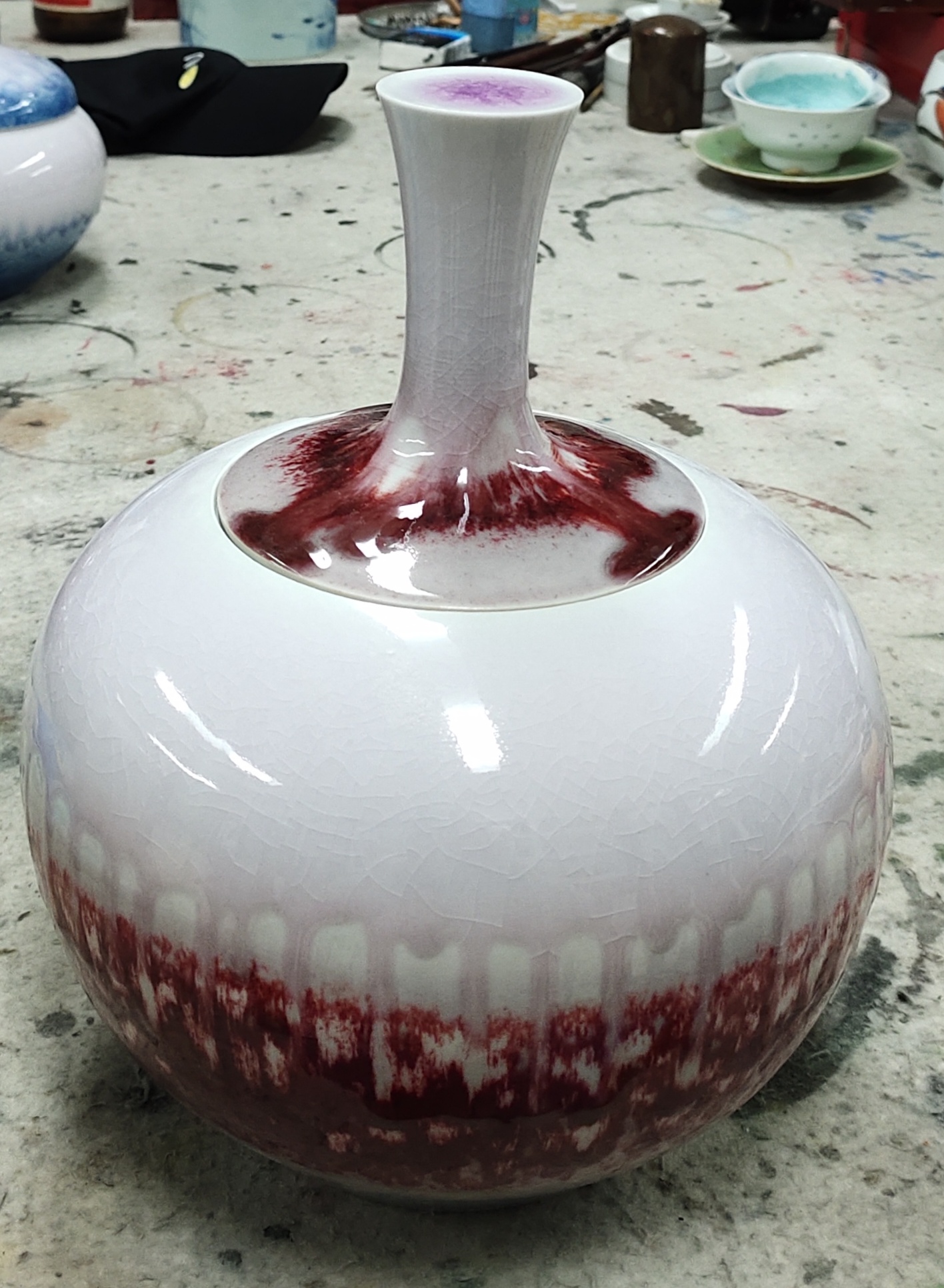 高温窑变釉茶叶罐