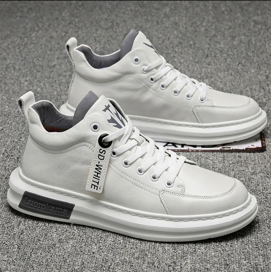 【走索】小白鞋~轻便百搭~黑白两色~k2918