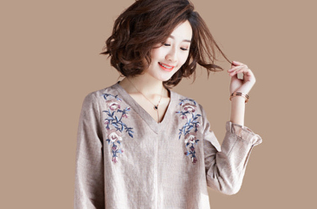 三八节将至:咬咬牙拿下这棉麻衫,不媚不俗,洋