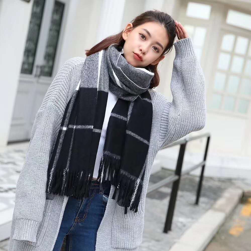 男女通用样式好看的秋冬围巾001